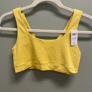 Yellow Soma Seamless Aloe Turnaround Bralette